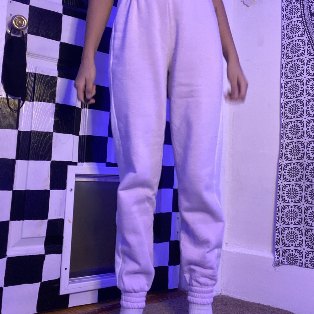 Purple sweats